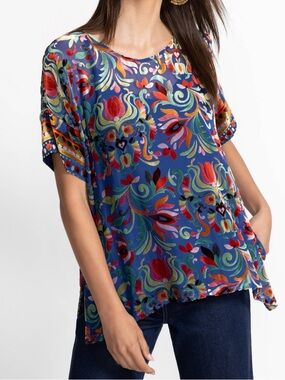 Johnny Was Mariafe Burnout Top